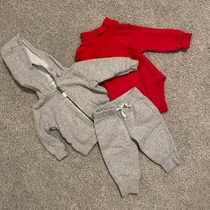 6M CARTER’S Matching Sweatsuit & Turtleneck Outfit